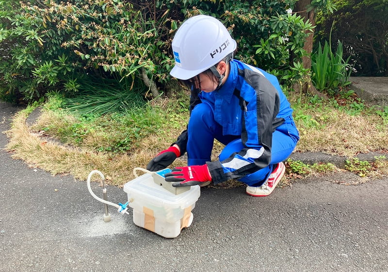 土壌汚染状況調査のイメージ