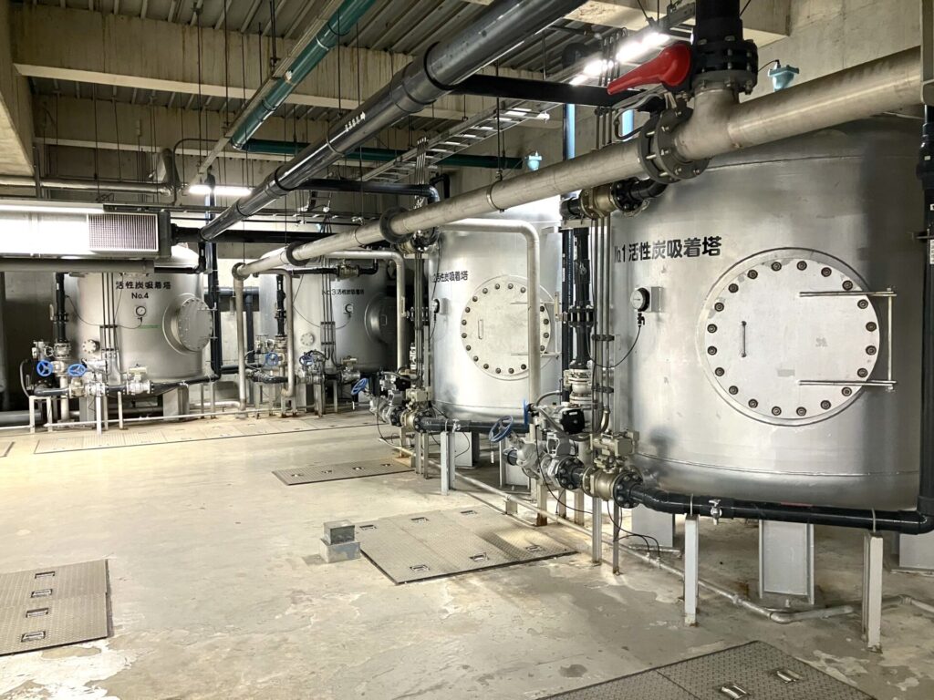 羽田空港　第1ターミナルビル、第2ターミナルビル、第3ターミナルビル　水の再利用