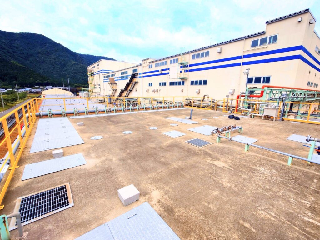 ＡＧＣ若狭化学株式会社　上中工場様<br>建設工事排水処理設備微生物処理による農薬製造排水処理設備
